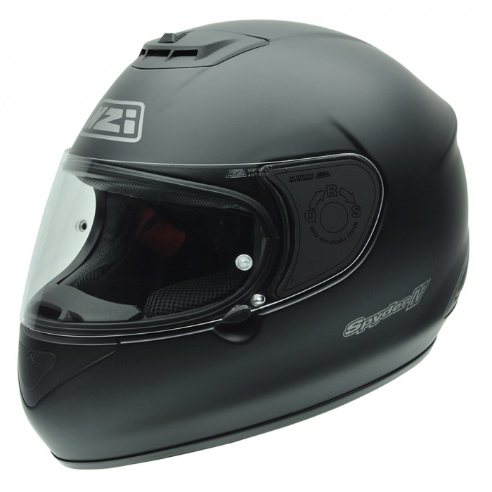 NZI Κράνος Spyder V Full Carbon Monocolor Μαύρο Ματ ΚΡΑΝΗ