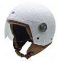 NZI Κράνος Zeta 3D Brocado White ΚΡΑΝΗ