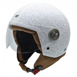 NZI Κράνος Zeta 3D Brocado White
