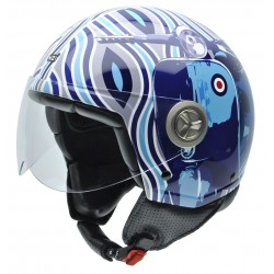 NZI Κράνος Zeta 3D Mod Blue