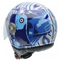 NZI Κράνος Zeta 3D Mod Blue ΚΡΑΝΗ