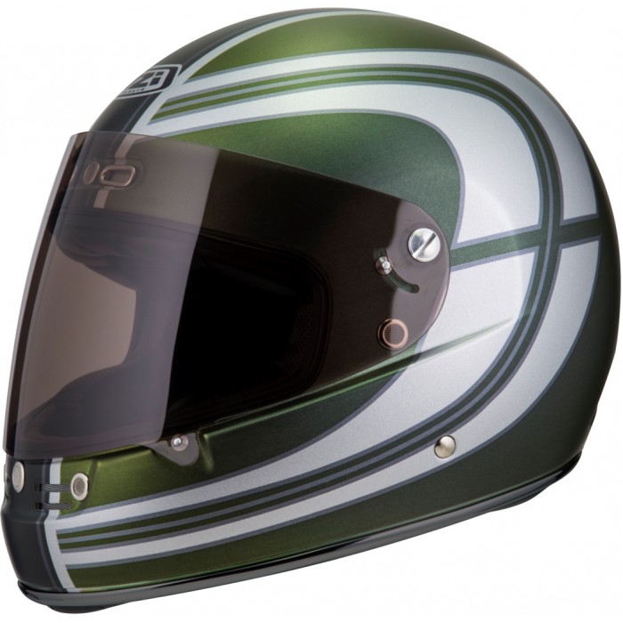 NZI Κράνος Street Track Dublet Green ΚΡΑΝΗ