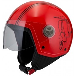 NZI Κράνος Zeta Optima Sprint Red