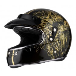 NZI Κράνος Flat Track Boss Gold