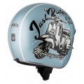 NZI Κράνος Rolling III Pearl White Jet / Open